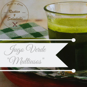 JUGO VERDE "MULTIUSOS"